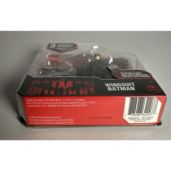 BATMAN Wingsuit 3 Accessories SpinMaster Mystery Card (Brand New) - Picture 3 of 6